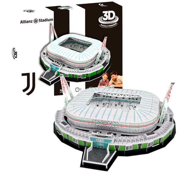 Juventus Stadio Allianz - Puzzle 3D - Specialista in maglie da