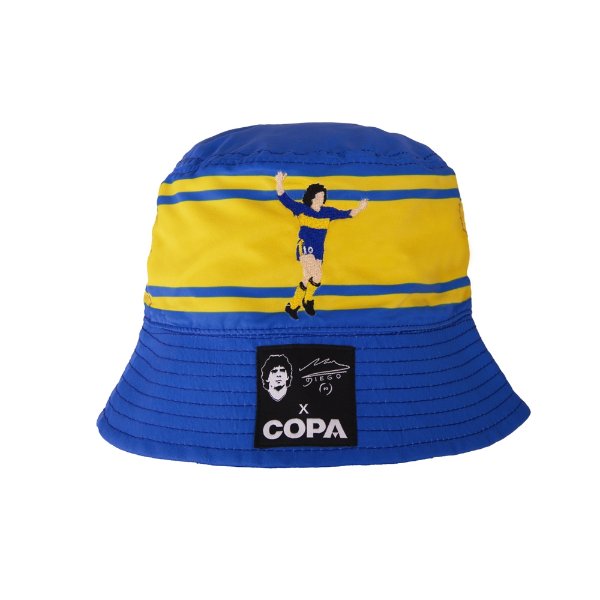 Immagine di Maradona X COPA Boca Embroidery Bucket Hat