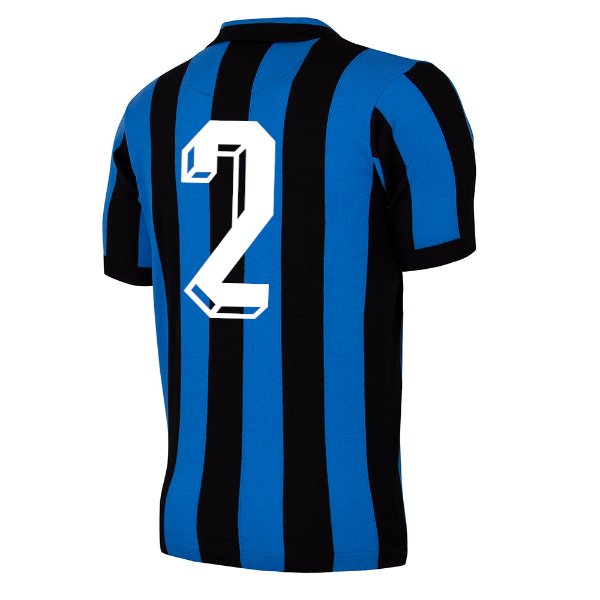 Inter Milan Retro Football Shirt 1986 + 2 (Bergomi)