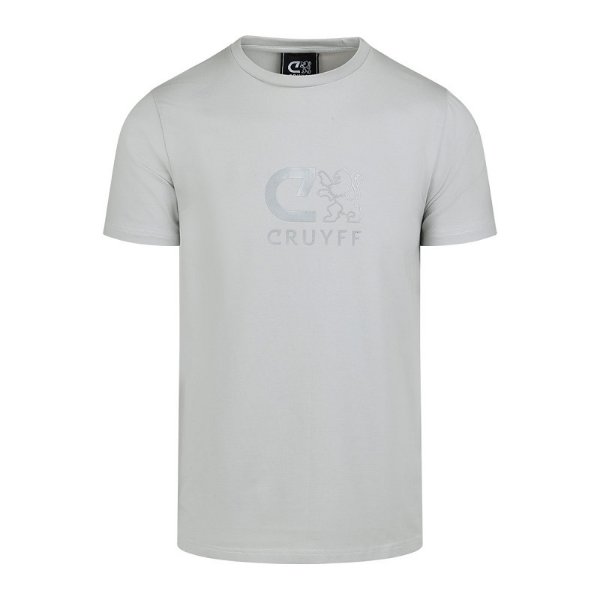 Cruyff - Classic Crewneck T-Shirt - Lichtgrijs