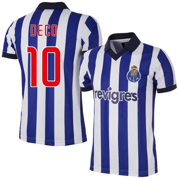 FC Porto Retro Voetbalshirt 2002 + Deco 10