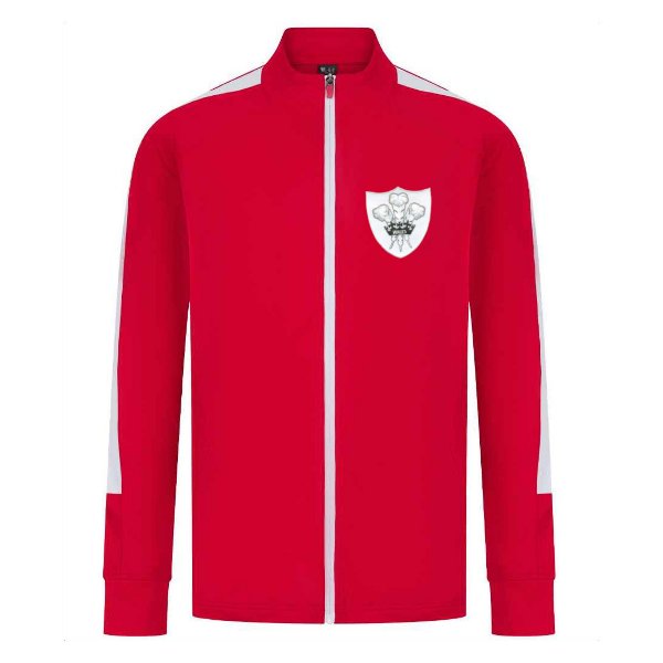 Rugby Vintage - Wales Red Dragons Track Jacket - Red