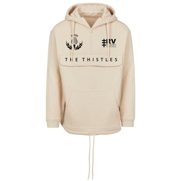 Rugby Vintage - Scotland The Thistles Anorak Hoodie - Sand